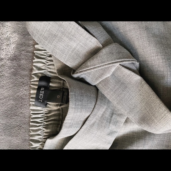 Jcrew Tie Waist Tailored Pants - Picture 4 of 4